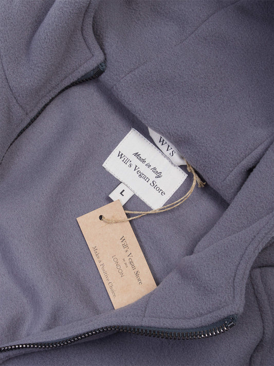 Recycled Zip Through Hooded Fleece | Vegan Fleeces