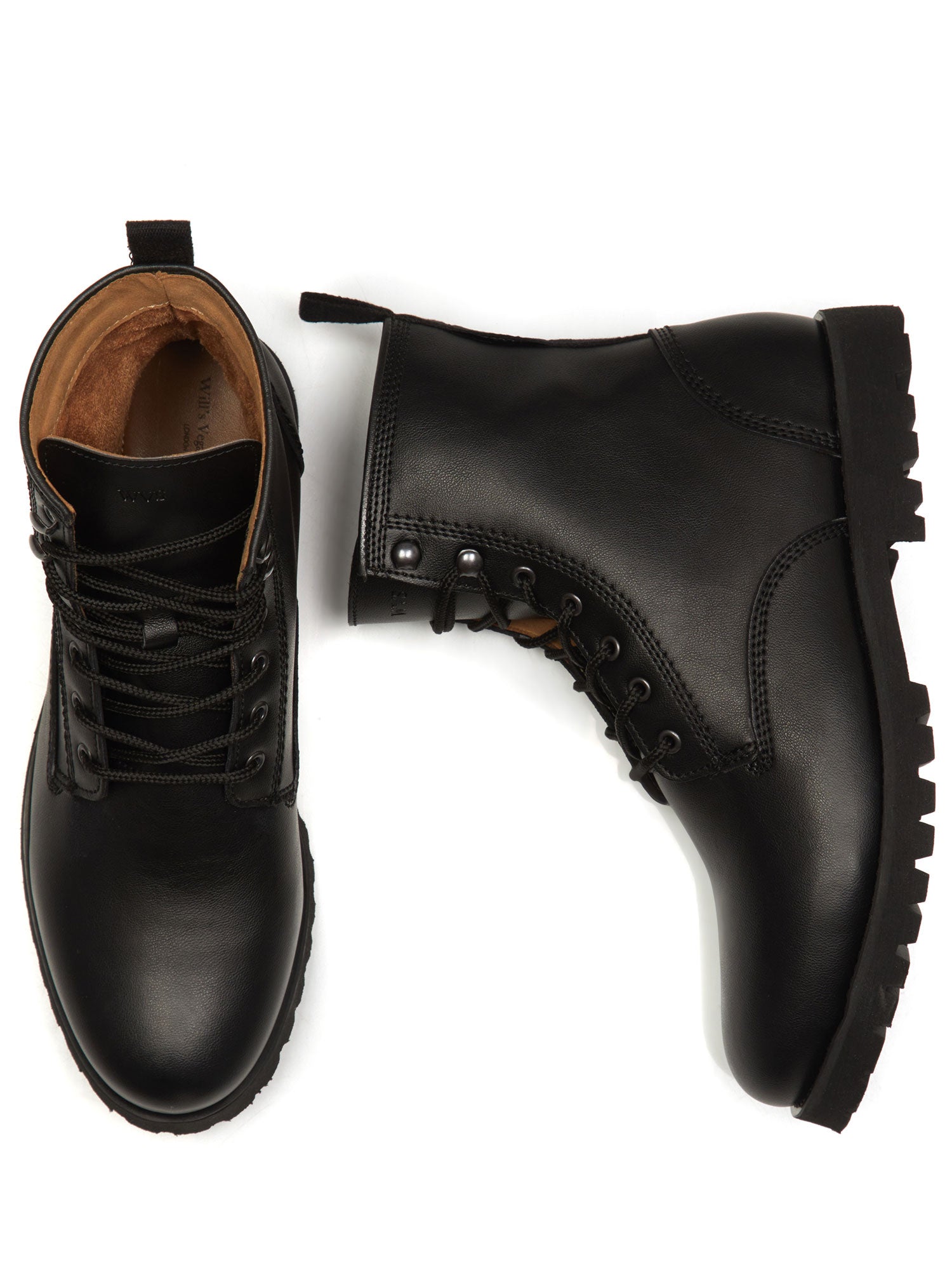 mens non leather boots