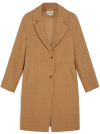 Structured Vegan Wool Coat