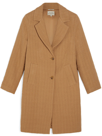 Structured Vegan Wool Coat