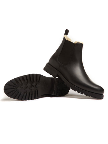 Vegan Men's Luxe Insulated Deep Tread Chelsea Boots Will's Vegan