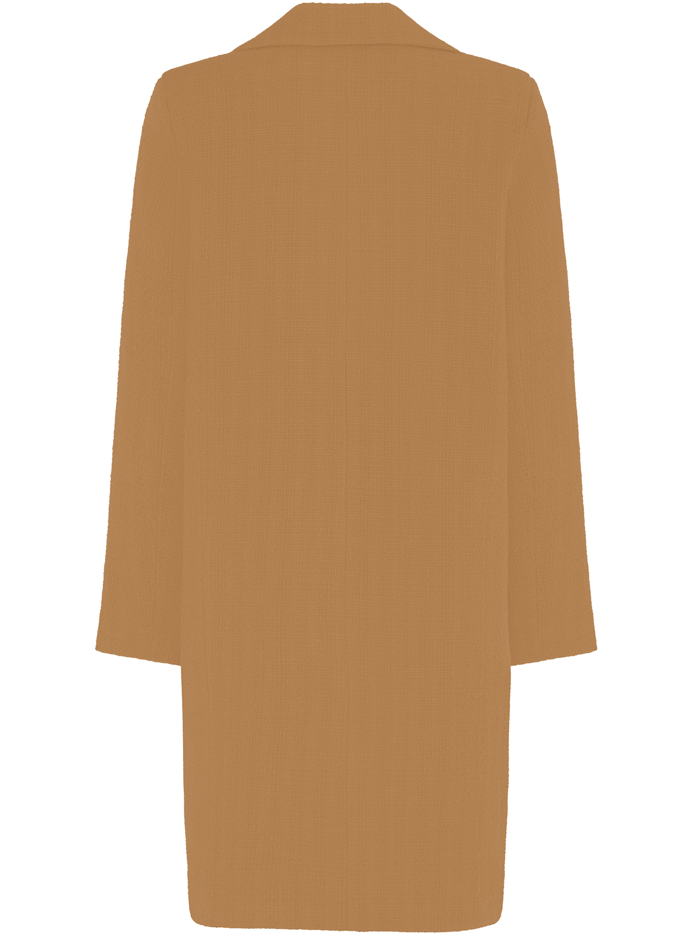 Abrigo estructurado de lana vegana 
