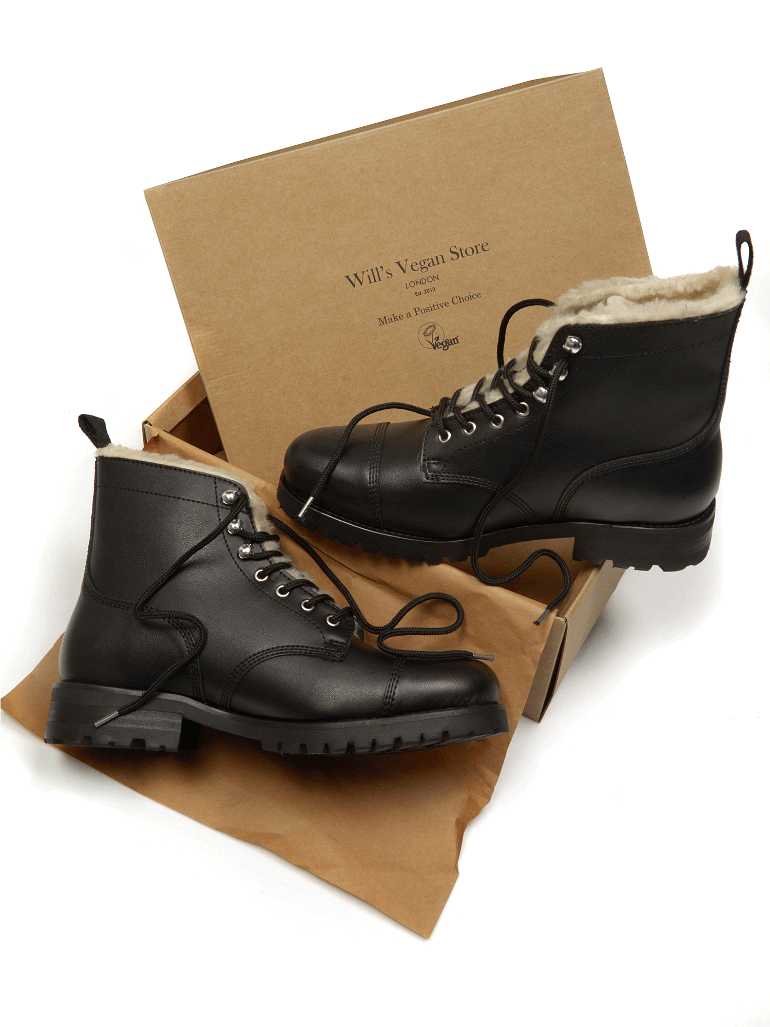 Botas de trabajo aisladas 