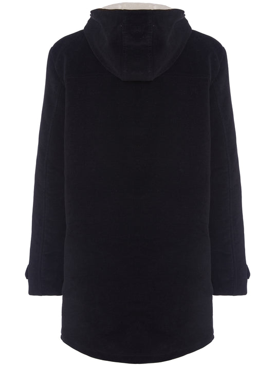 Vegan Wool Duffle Coat with Recycled Vegan Shearling | Vegan Coats & Jackets