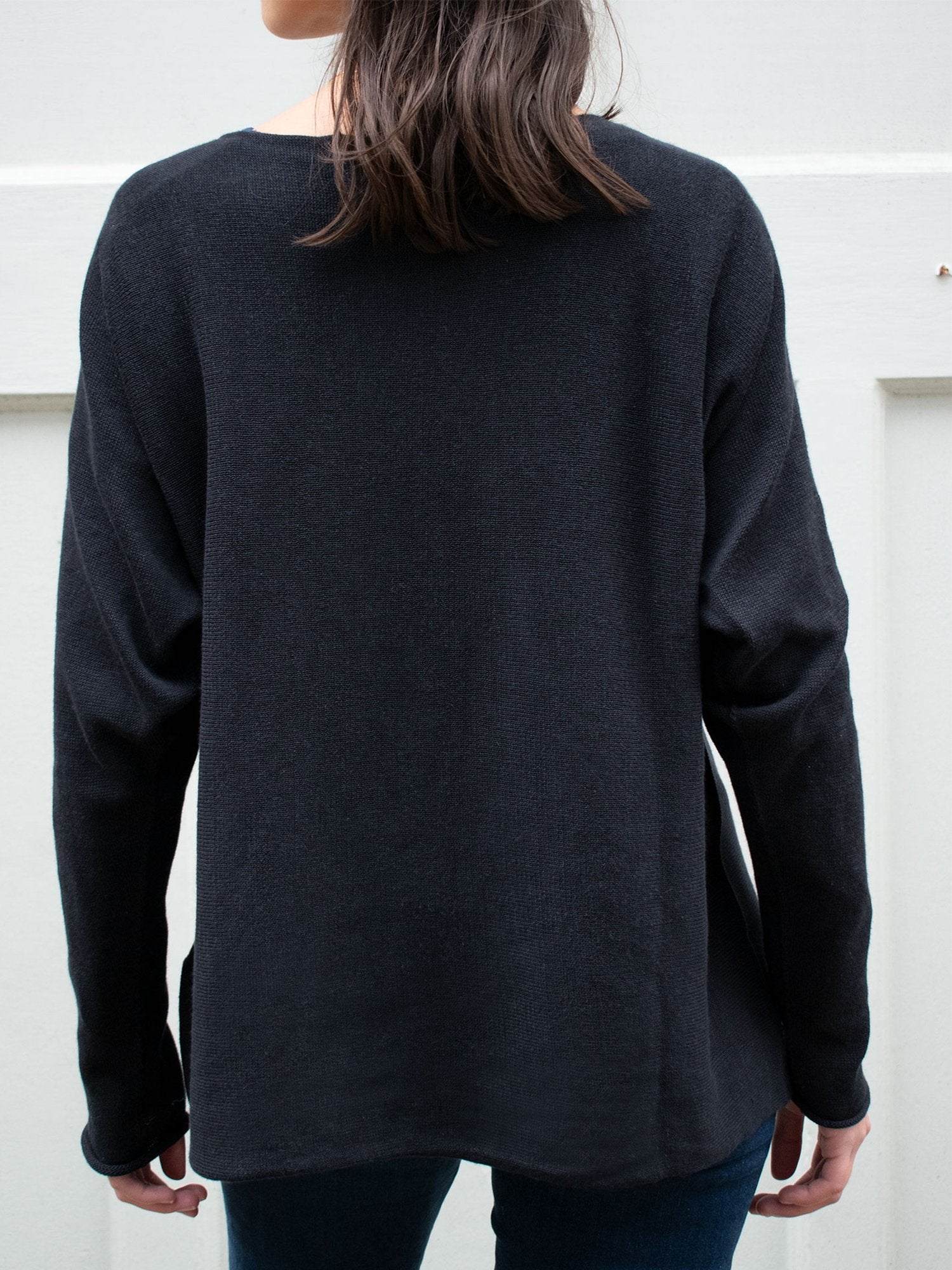 Vegan Women's Recycled Light Knit Boatneck | Will's Vegan Store