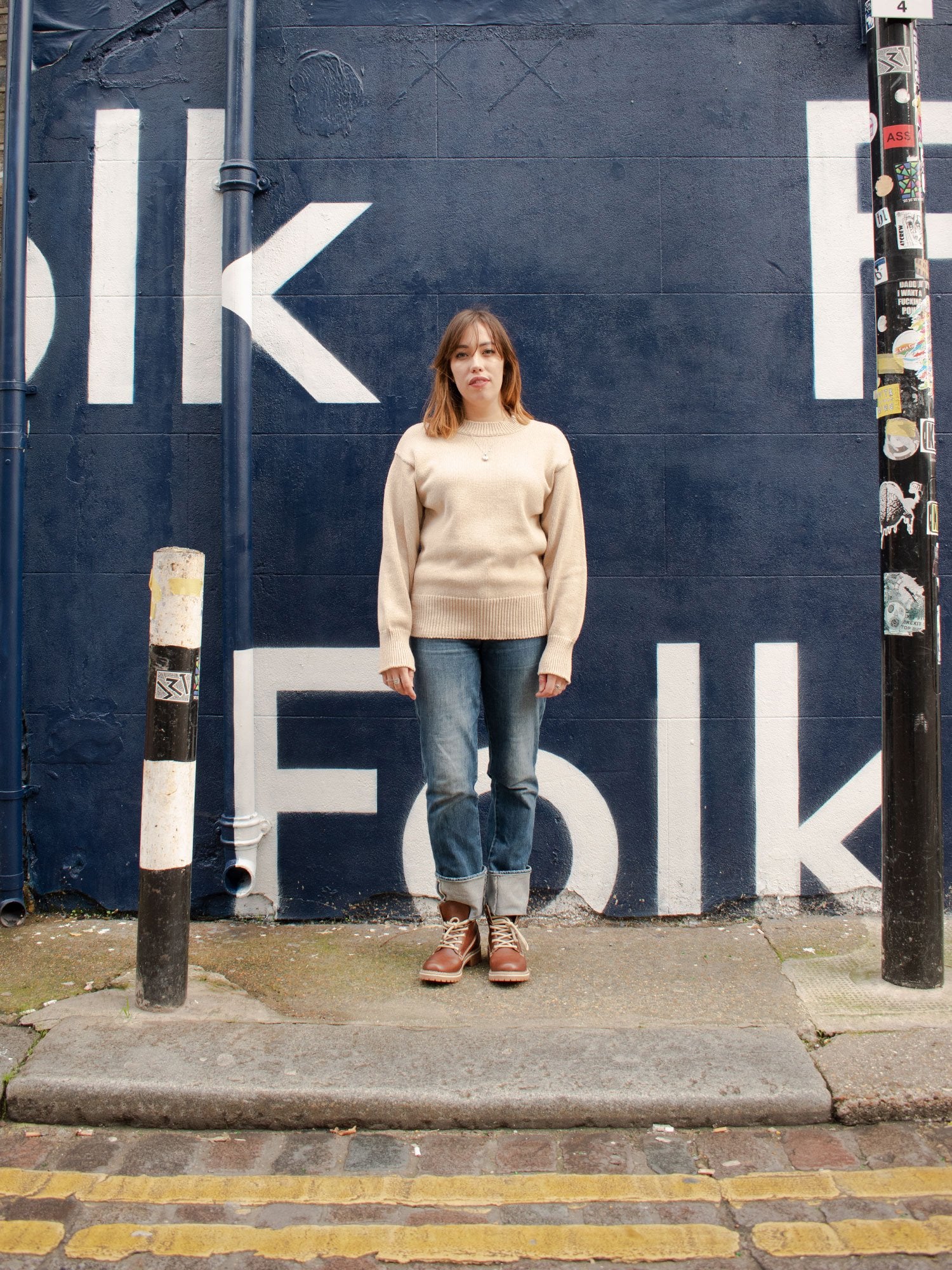 Vegan Women's Recycled Knit Crew Neck | Will's Vegan Store