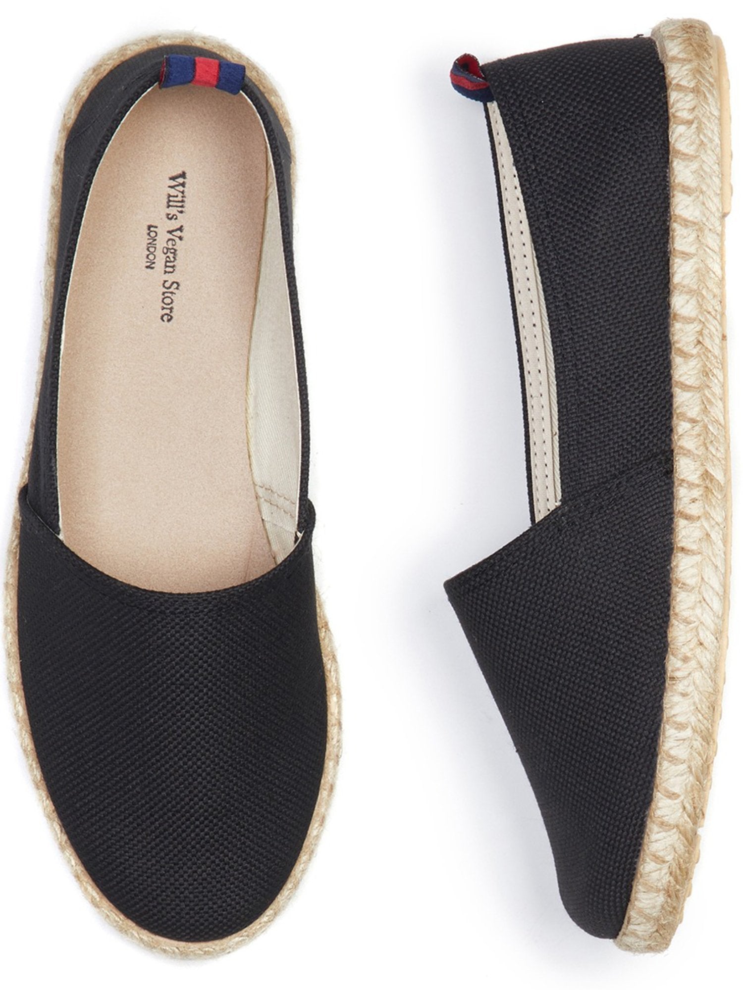 Vegan Women's Recycled Espadrille Loafers | Will's Vegan Store