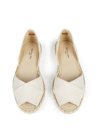 Vegan Women's Recycled Espadrille Cross Over Straps | Will's Vegan Store