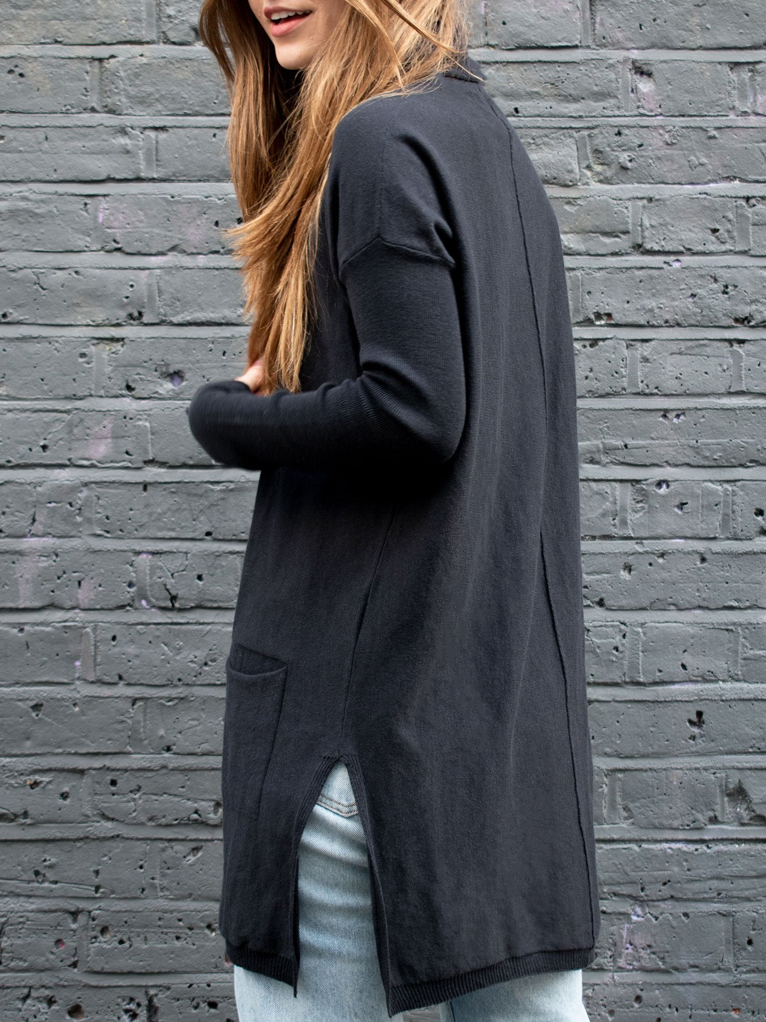 Vegan Women's Recycled Cowl Neck Tunic | Will's Vegan Store