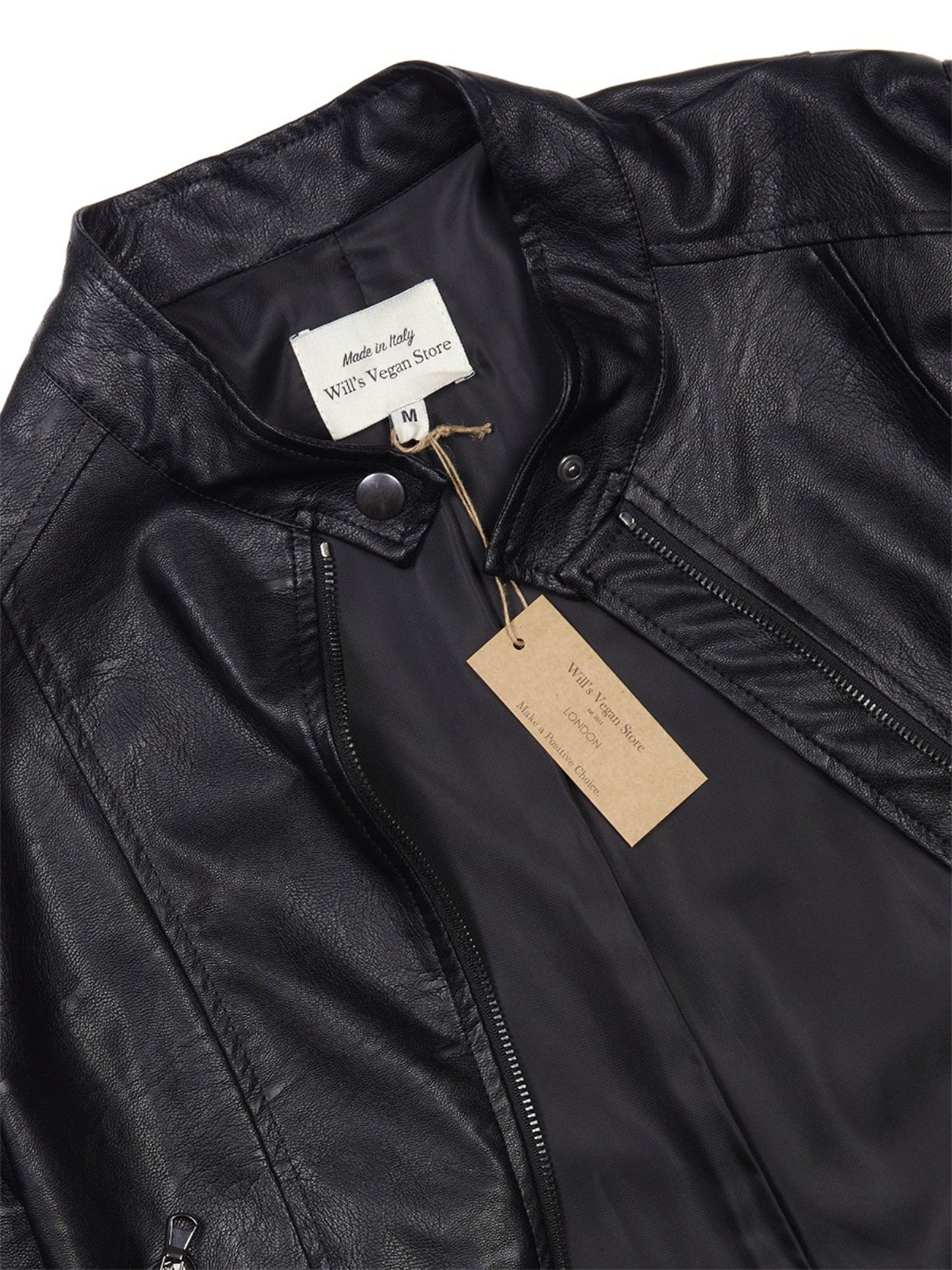 Vegan Women's Racer Jacket | Will's Vegan Store