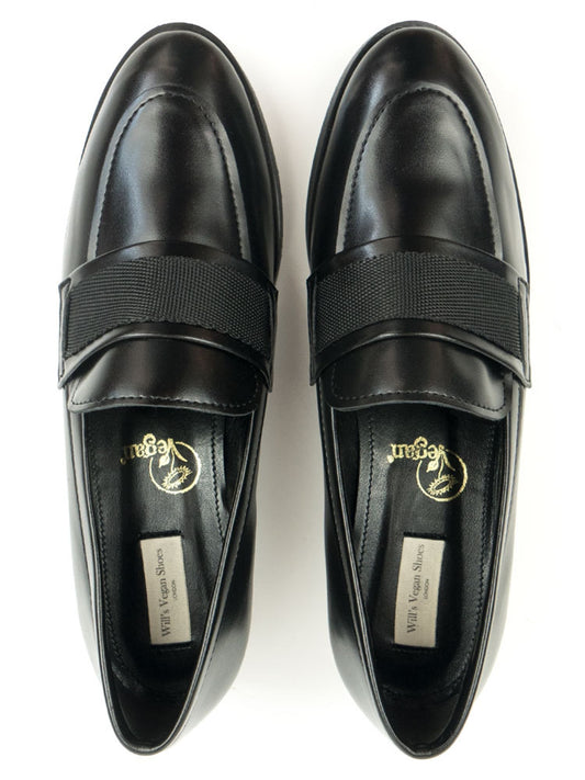 Ribbon Loafers | Vegan Shoes