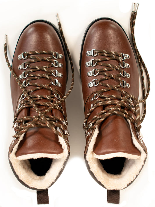 WVSport Insulated Waterproof Alpine Trail Hiking Boots | Vegan Winter Boots