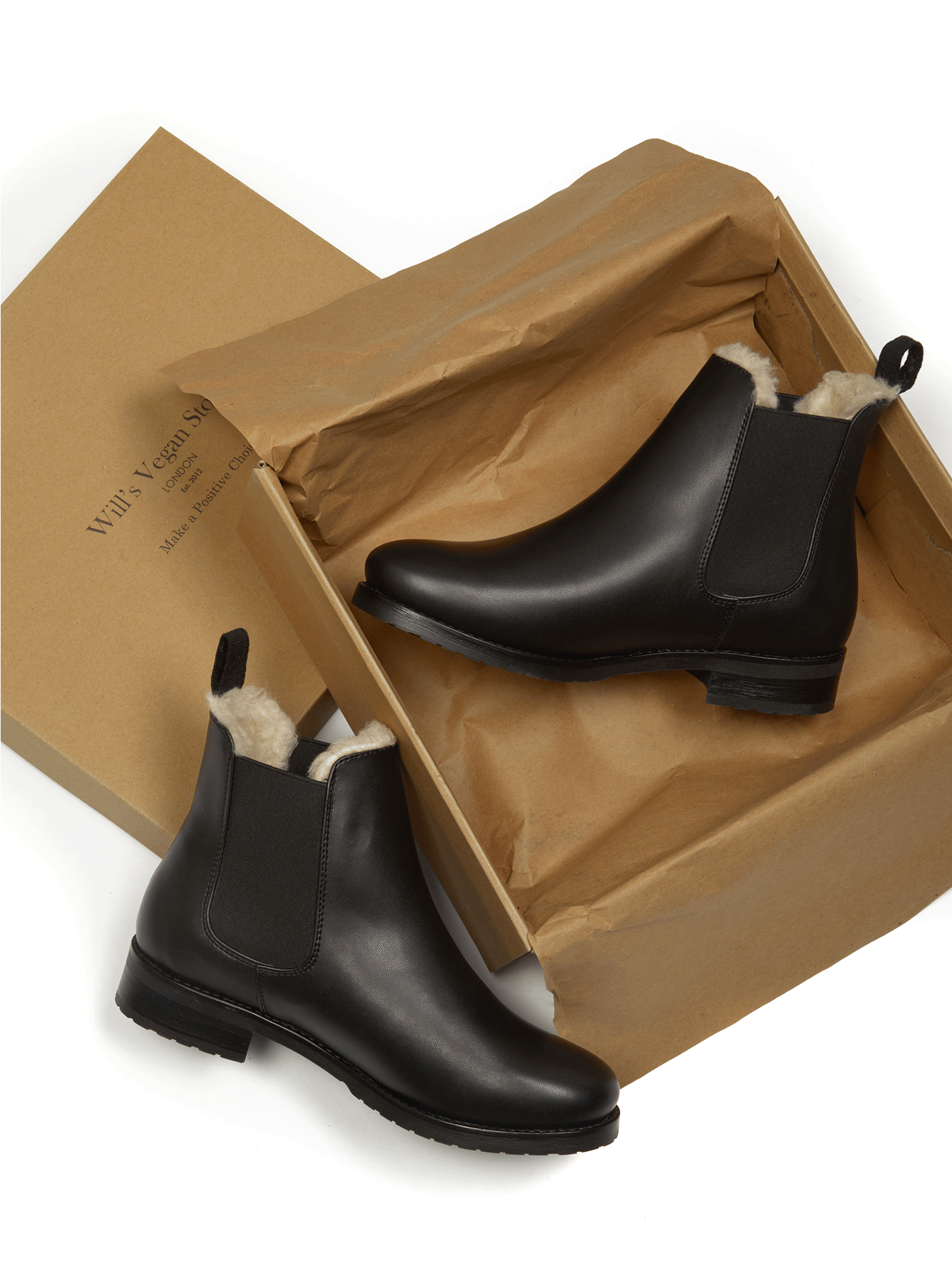 Vegan Women's Luxe Insulated Smart Chelsea Boots | Vegan