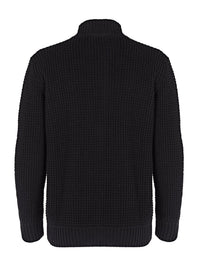 Vegan Men's Recycled Waffle Cardigan | Will's Vegan Store