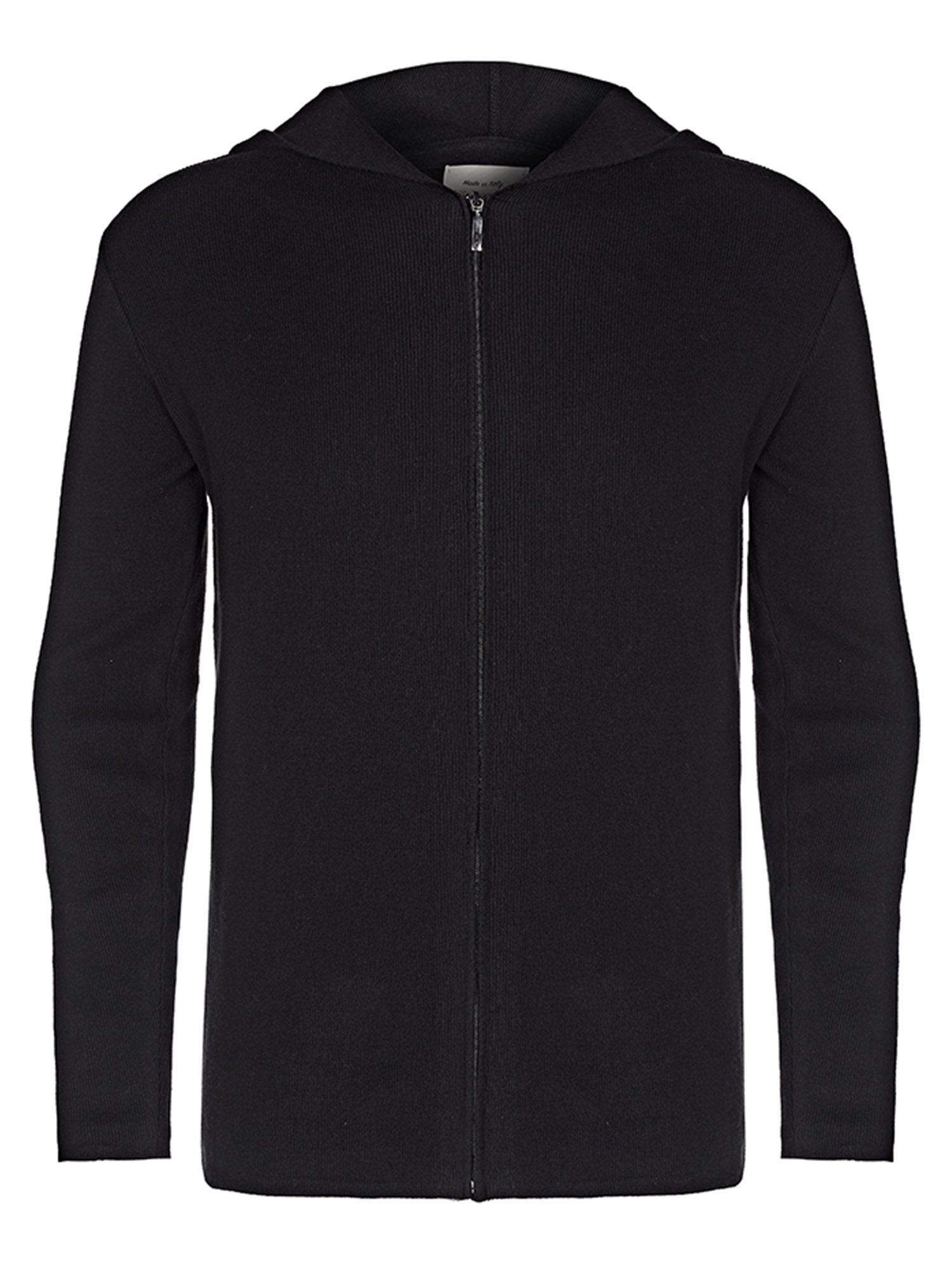 Vegan Men's Recycled Zip Up Knit Hoodie | Will's Vegan Store