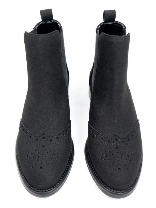 Brogue Booties | Vegan Boots