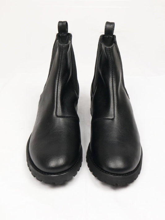 Botas Chelsea con banda de rodadura profunda  | Zapatos veganos para mujer
