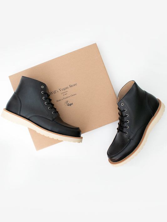 Botas de plataforma baja  | Zapatos veganos para hombre