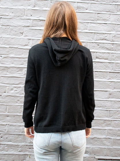 Vegan Women's Recycled Loungewear Knit Hoodie | Will's Vegan Store