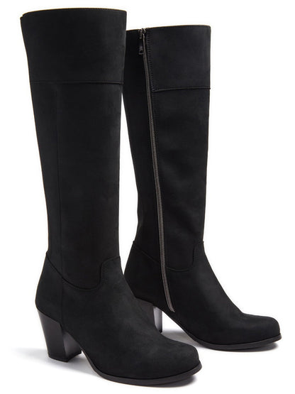 Vegan Women's Heeled Knee High Boots | Will's Vegan Store