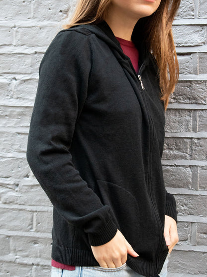 Vegan Women's Recycled Loungewear Knit Hoodie | Will's Vegan Store