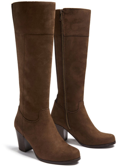 Vegan Women's Heeled Knee High Boots | Will's Vegan Store