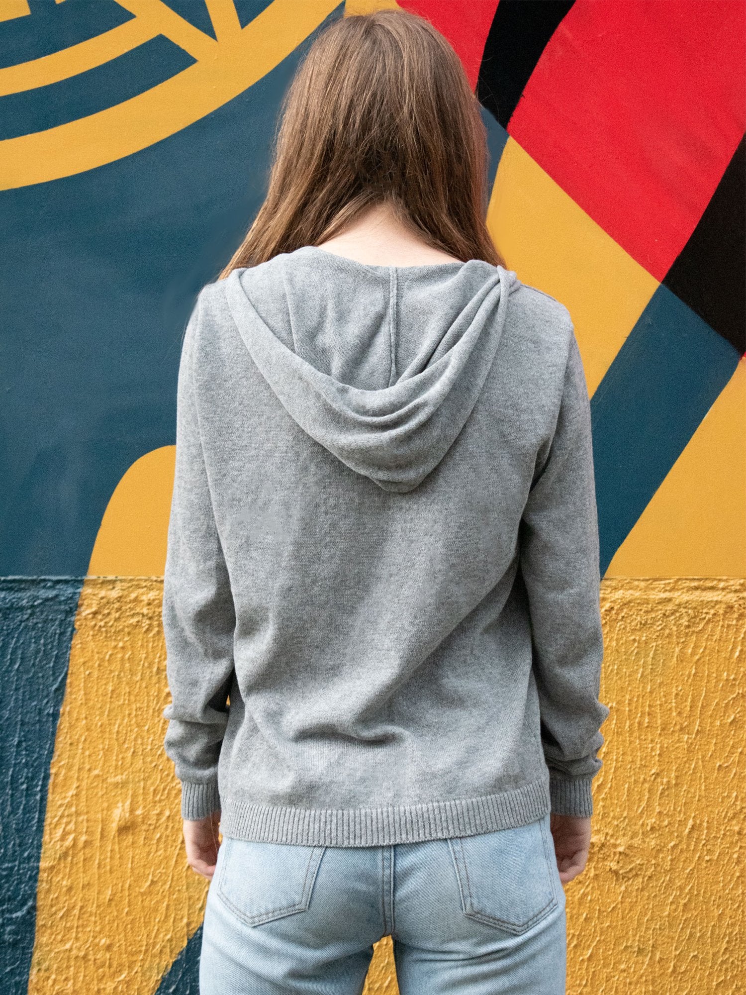 Vegan Women's Recycled Loungewear Knit Hoodie | Will's Vegan Store