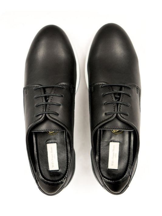 Cordones de plataforma plana | Zapatos veganos para mujer