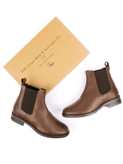 Vegan Women's Smart Chelsea Boots | Will's Vegan Store