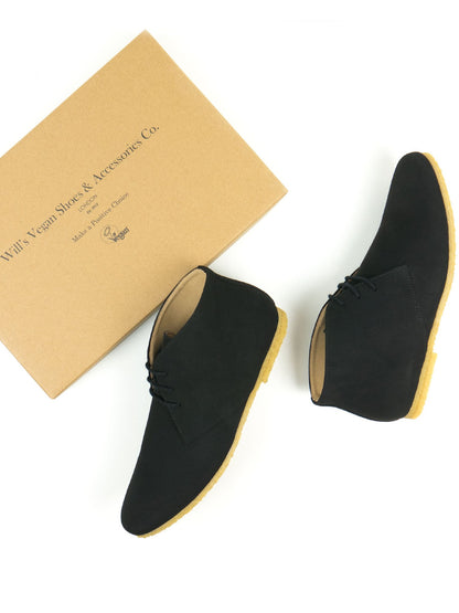 Vegan Men's Crepe Sole Desert Boots | Will's Vegan Store