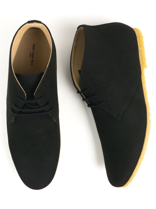 Vegan Men's Crepe Sole Desert Boots | Will's Vegan Store