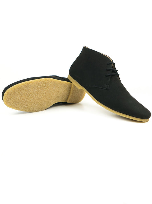 Botas safari con suela de crepé  | Zapatos veganos para hombre