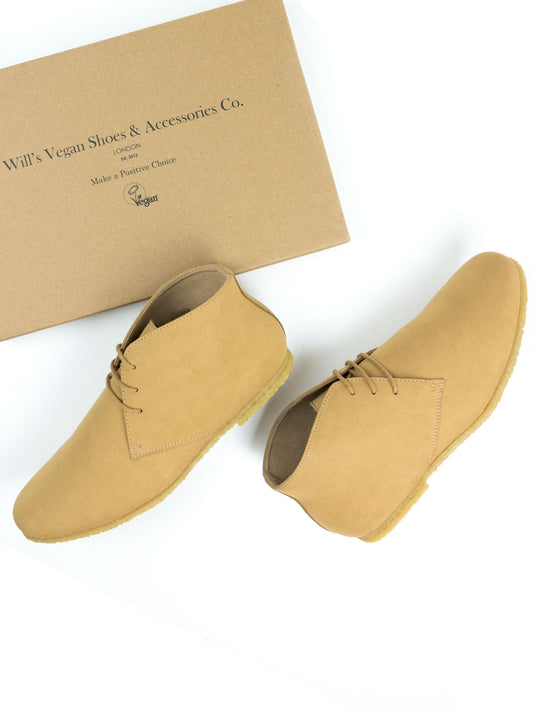 Botas safari con suela de crepé  | Zapatos veganos para hombre