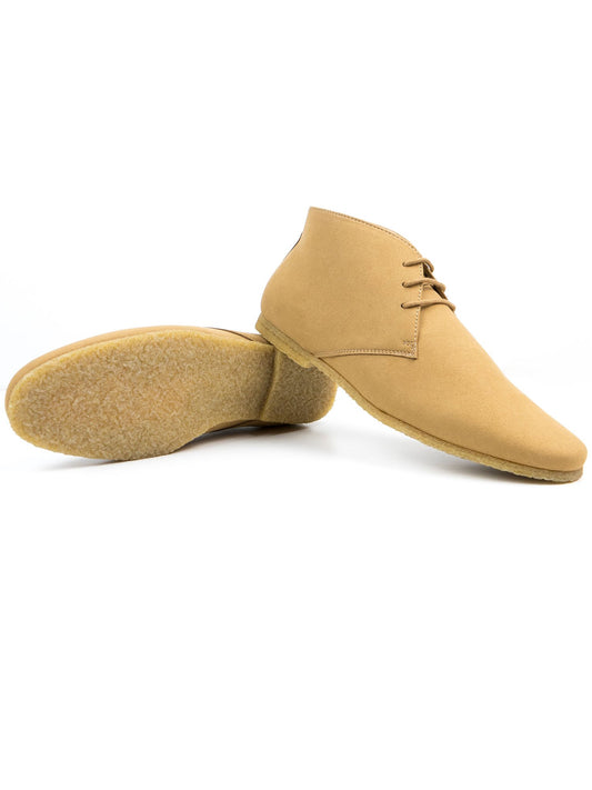 Botas safari con suela de crepé  | Zapatos veganos para hombre