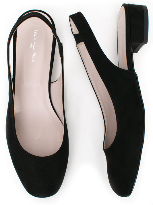 Zapatos planos con tira trasera  | Zapatos veganos para mujer