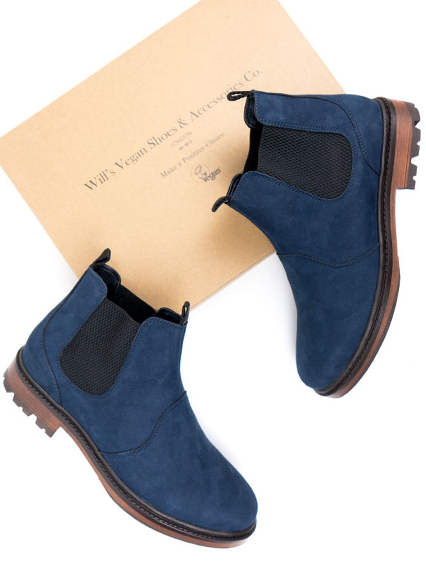 Vegan Men's Continental Chelsea Boots | Will's Vegan Store