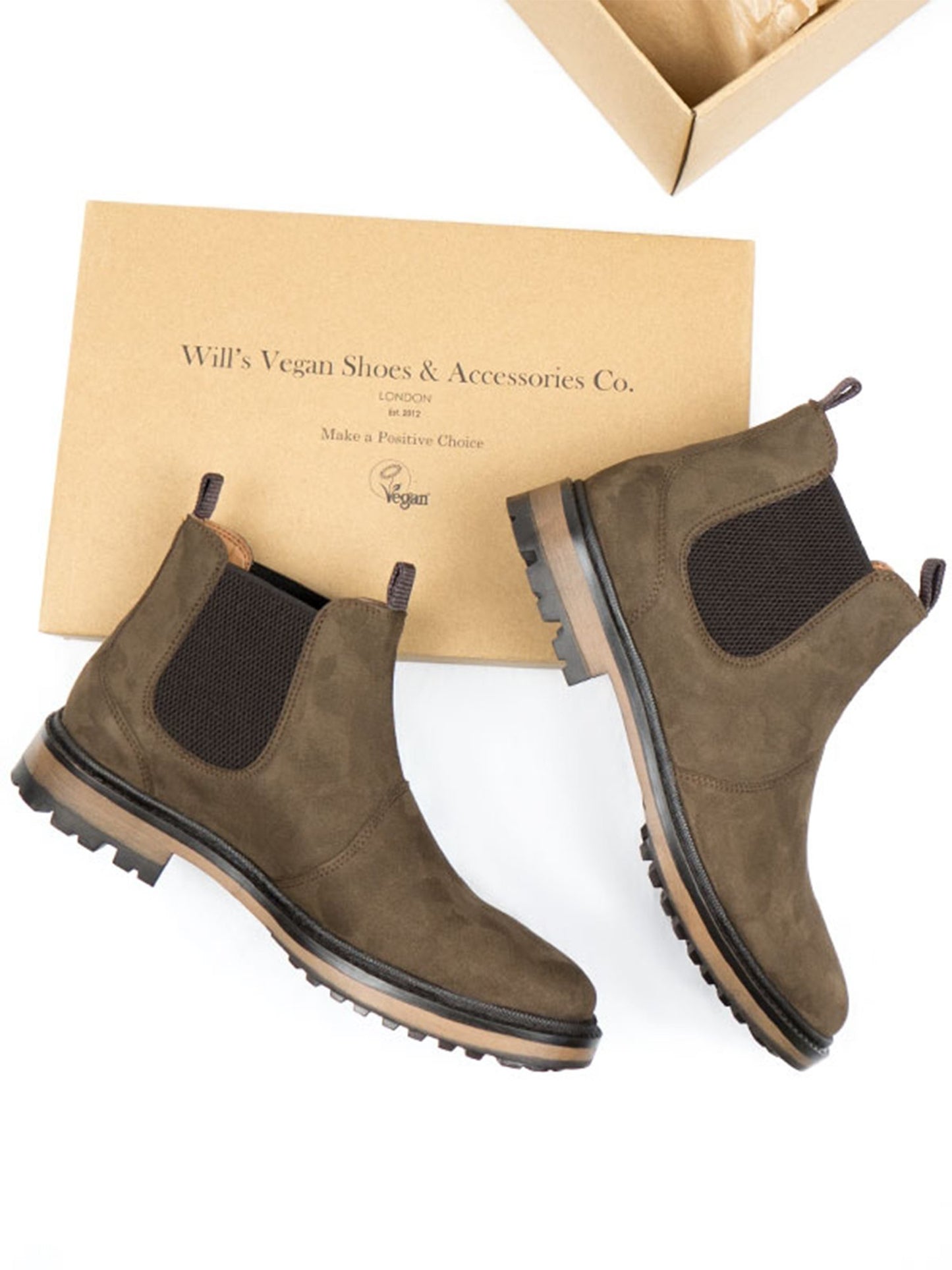 Vegan Men's Continental Chelsea Boots | Will's Vegan Store