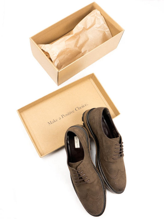 Zapatos brogue continentales  | Zapatos veganos para hombre