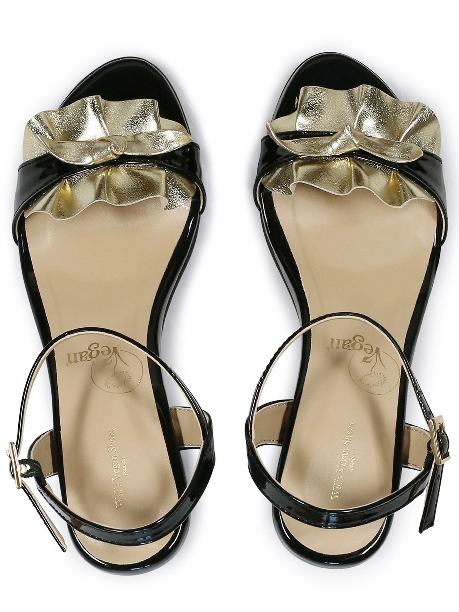 Vegan Women's Ruffle Sandals | Will's Vegan Store