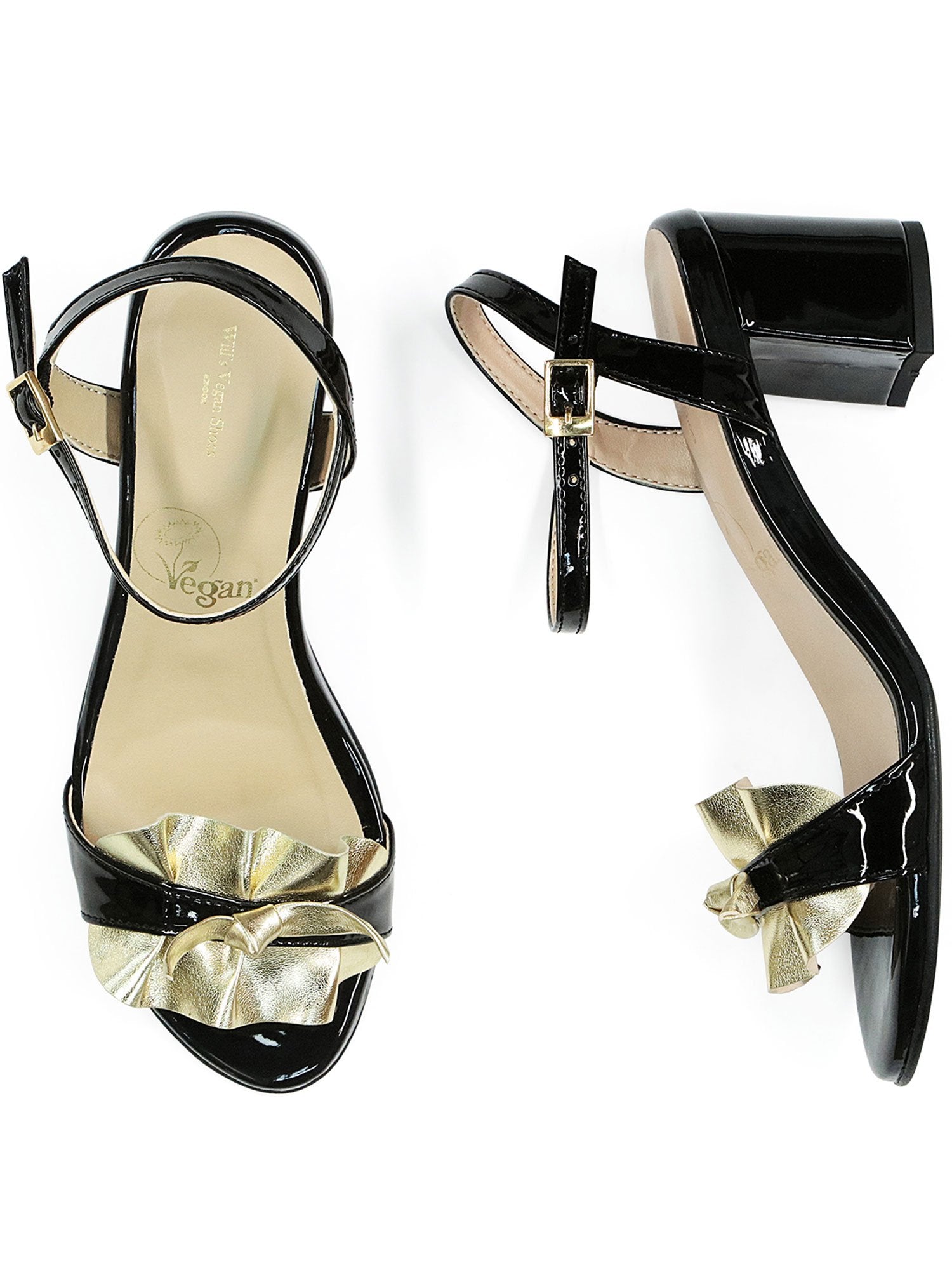 Vegan Women's Ruffle Sandals | Will's Vegan Store