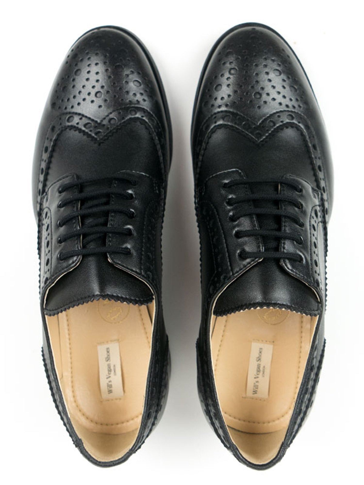 Vegan Men's City Wingtip Brogue Oxfords | Will's Vegan Store