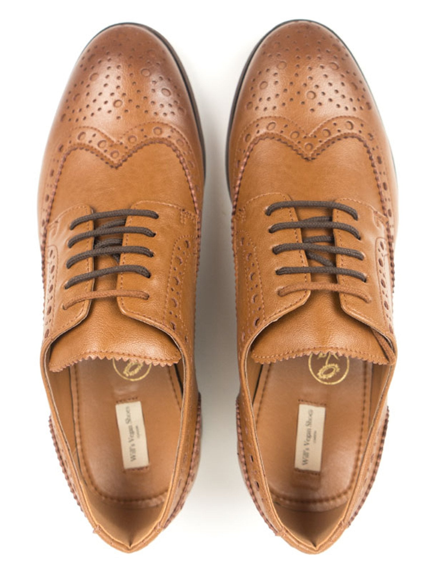 Vegan Men's City Wingtip Brogue Oxfords | Will's Vegan Store