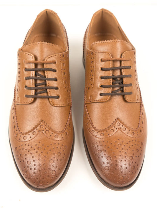 Zapatos Oxford estilo brogue City Wingtip  | Zapatos veganos para hombre
