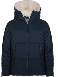 Vegan Women's Recycled Vegan Shearling Puffer | Will's Vegan Store