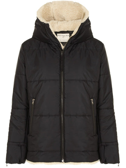 Vegan Men's Recycled Vegan Shearling Puffer | Will's Vegan Store