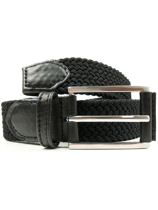 Vegan Men's 3.5cm Woven Belt | Will's Vegan Store