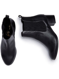Vegan Women's Almond Toe Chelsea Boots | Will's Vegan Store