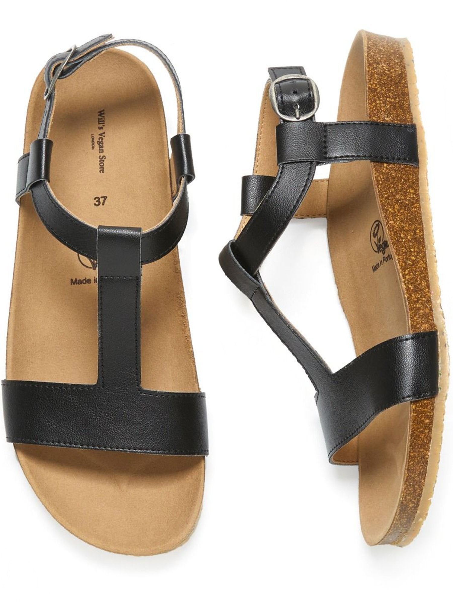 Vegan Women's Footbed Sandals | Will's Vegan Store