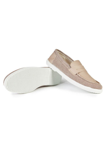 Vegan Men's Recycled Espadrille Penny Loafers | Will's Vegan Store