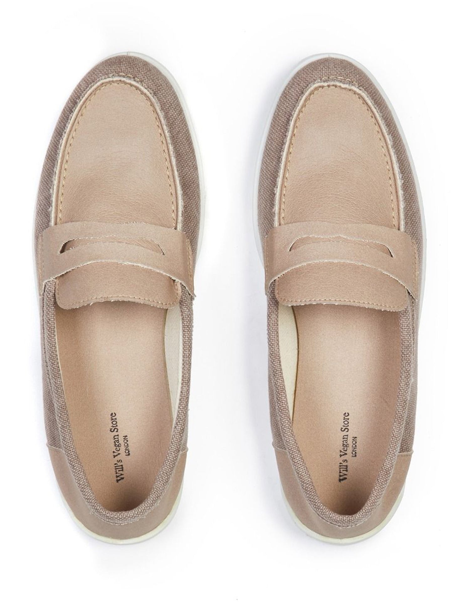 Vegan Men's Recycled Espadrille Penny Loafers | Will's Vegan Store